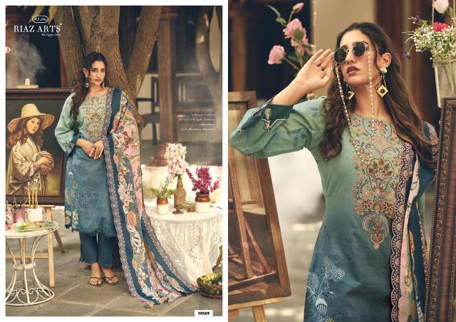 Riaz arts farah abu saeed punjabi suits dress material wholesale in delhi